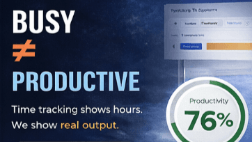 Time Tracking vs Productivity Tracking